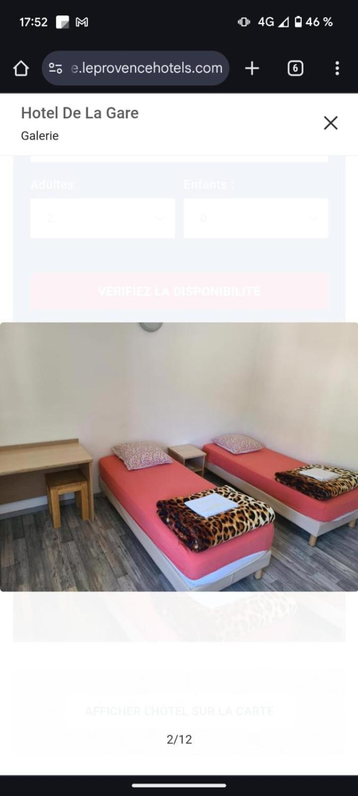 Hotel De La Gare Briançon Eksteriør bilde